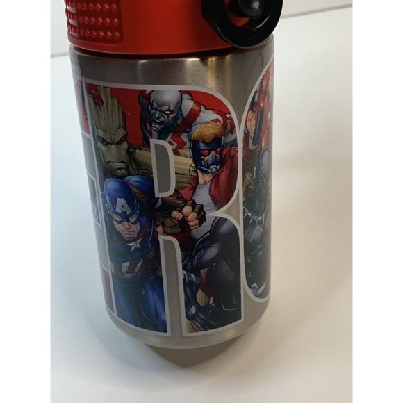 Marvel Hero Zak!® No Leak Aluminum 16 oz. Water Bottle Drink Container - Picture 5 of 10